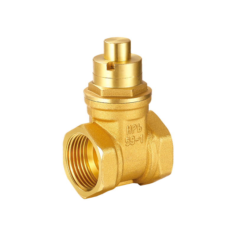 YH-101 Magnetic Lockable Brass Gate Valve