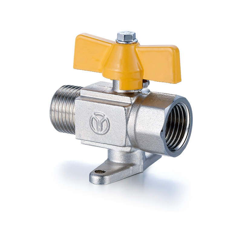 YH-211 Brass Ball Valve with Base（F/M）